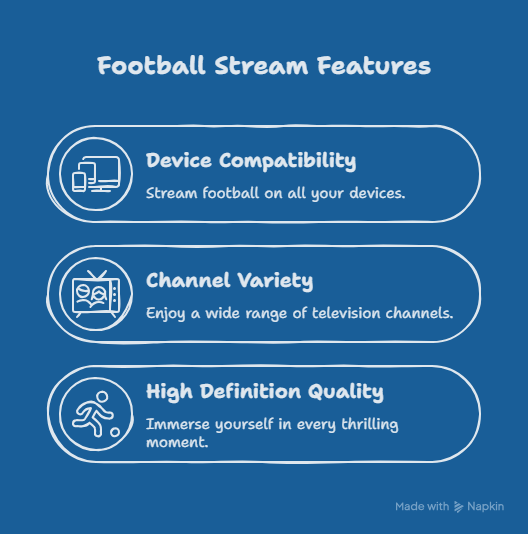 Futbol Streaming Features